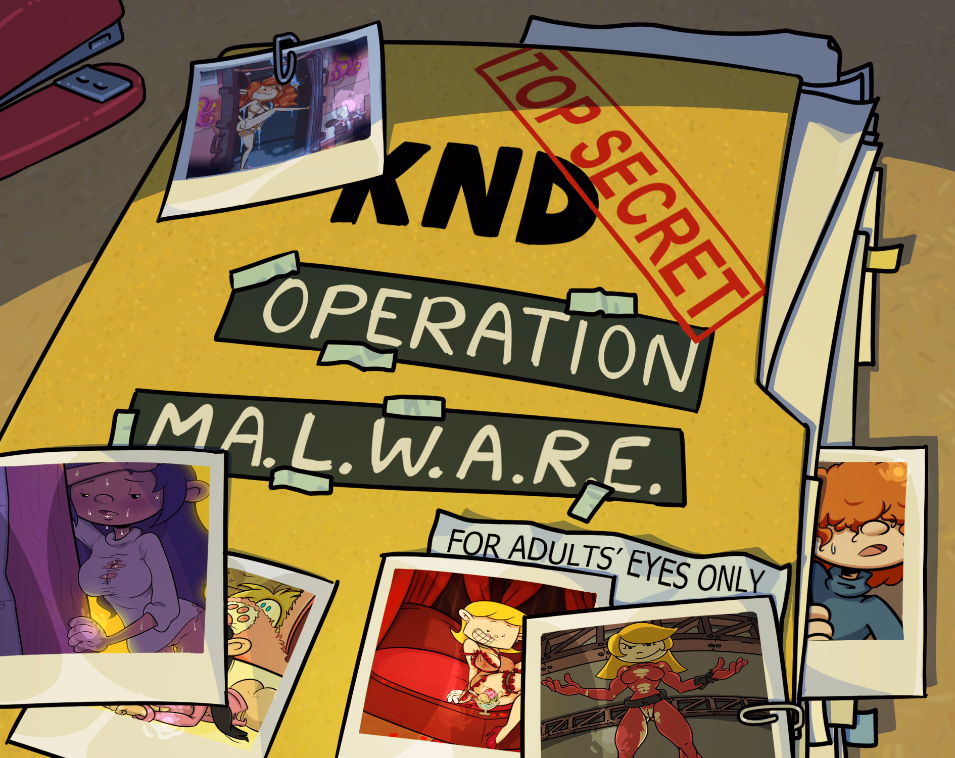 K.N.D. Operation M.A.L.W.A.R.E. — free Ren'Py adult game download