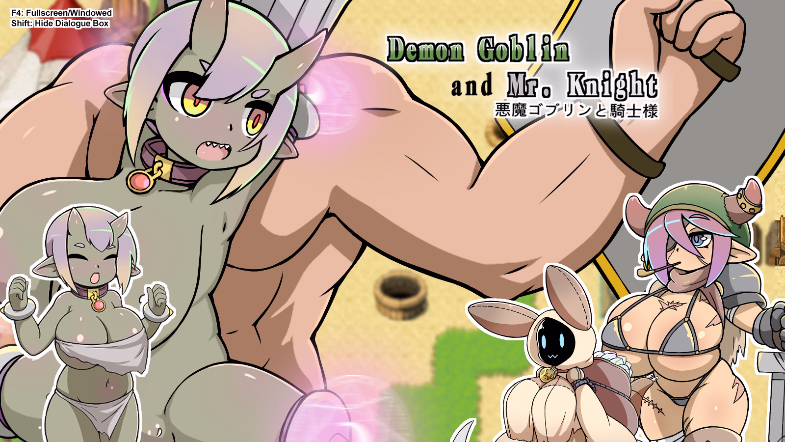 Demon Goblin and Mr. Knight — free RPGM adult game download