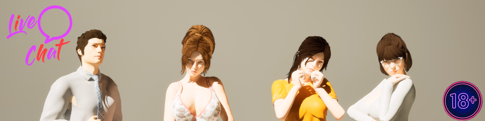 LiveChat: WebCam Model Simulator — free Unreal Engine adult game download