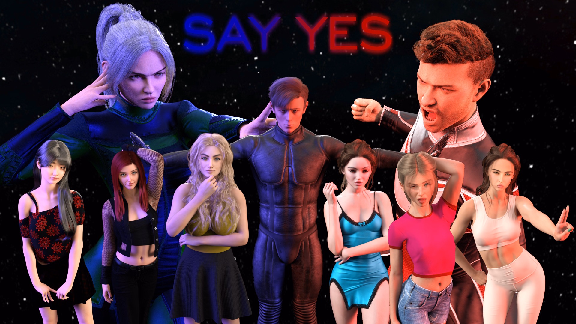Say Yes — free Ren'Py adult game download