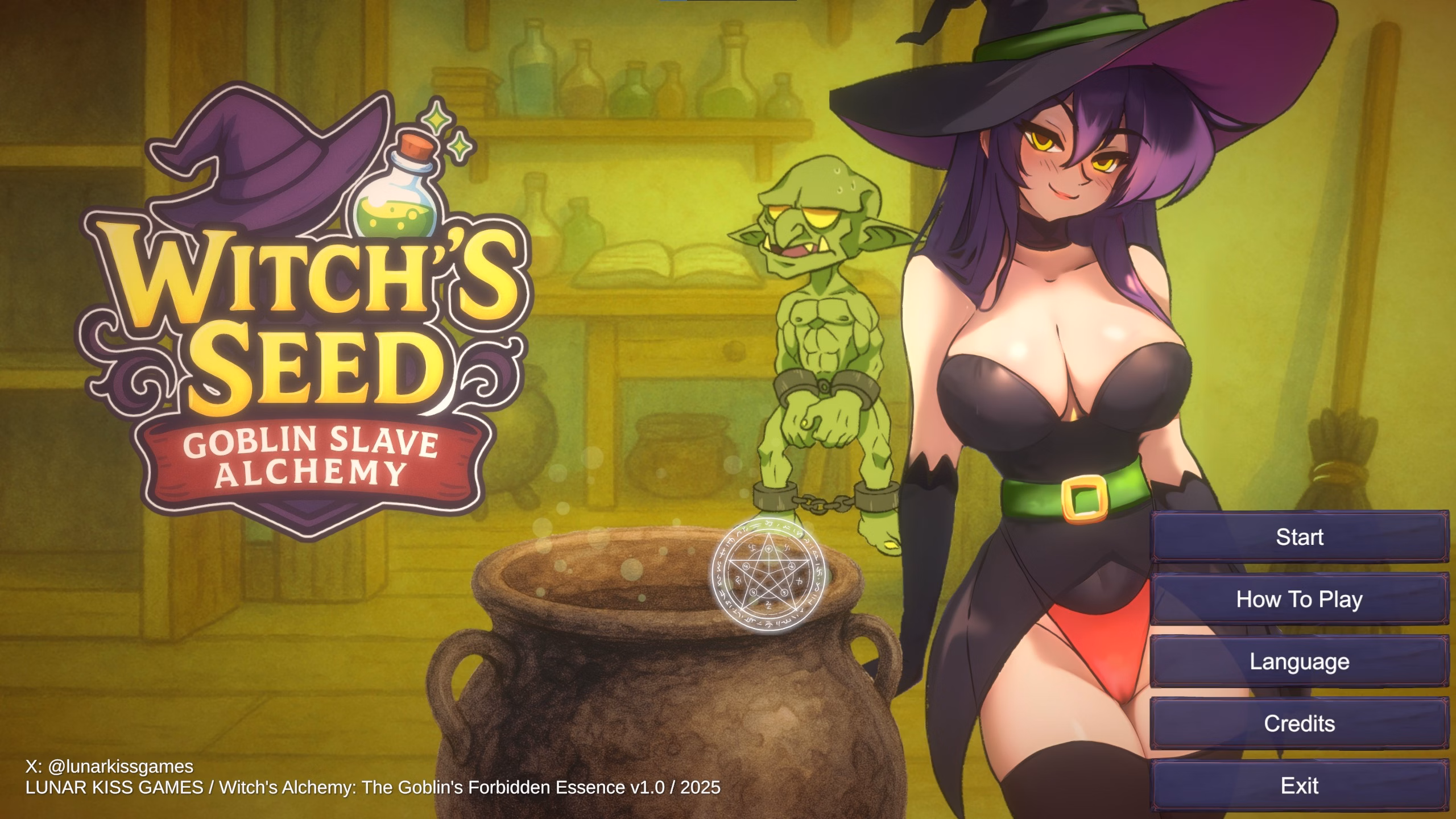 Witch's Seed Goblin Slave Alchemy — free Unity adult game download