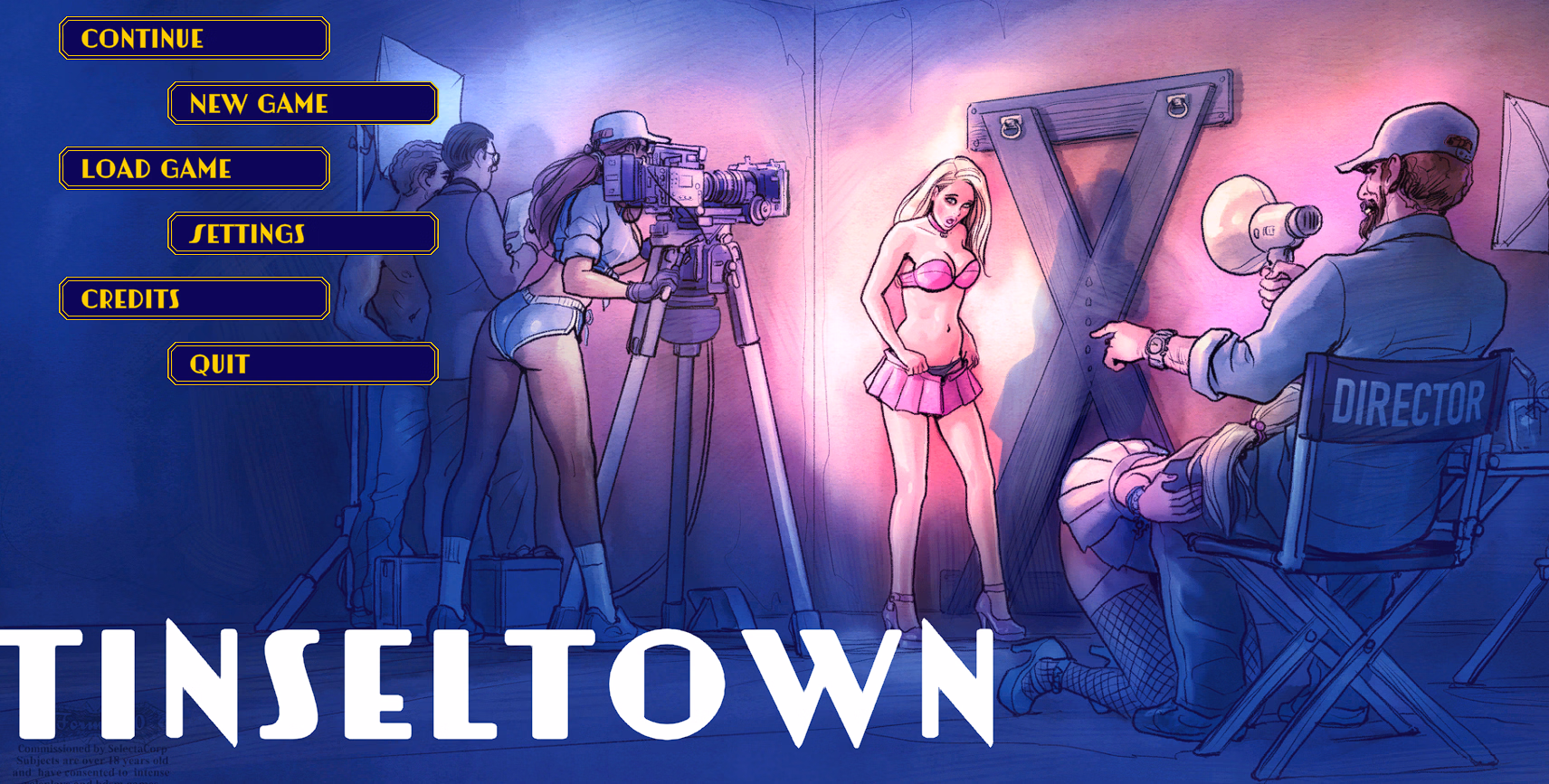 Tinsel Town — free Unity adult game download