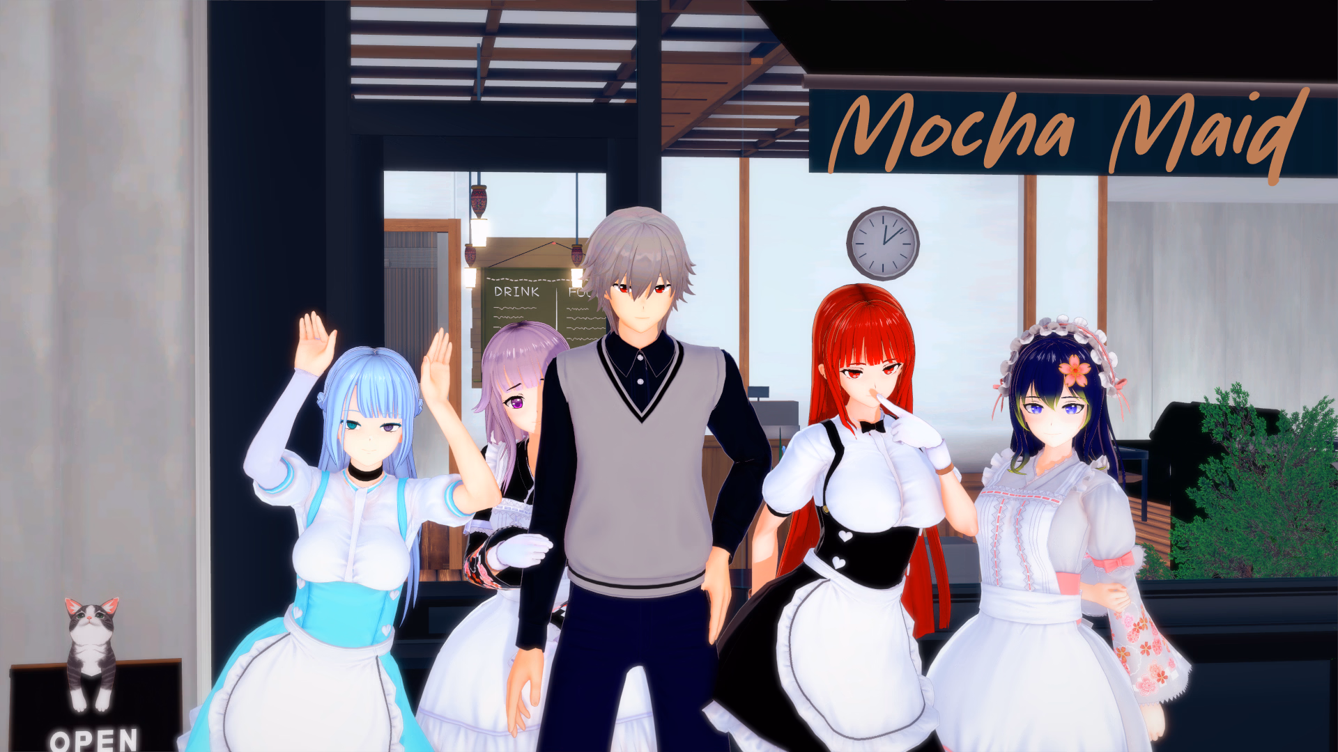 Mocha Maid — free Ren'Py adult game download
