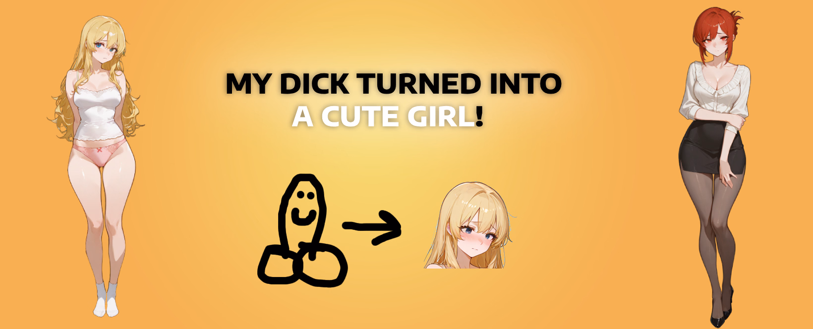 My Dick Turned Into A Cute Girl — free Ren'Py adult game download