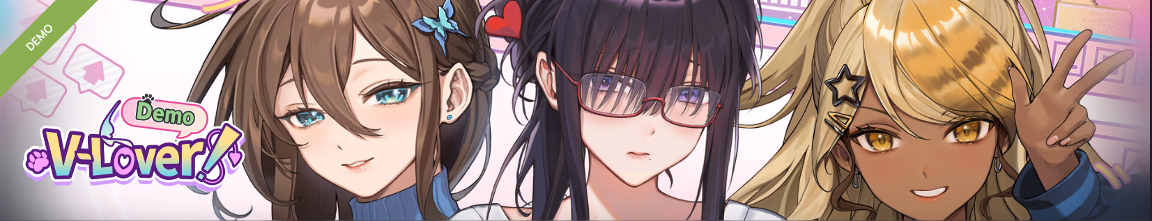 V-LOVER! — free Unity adult game download