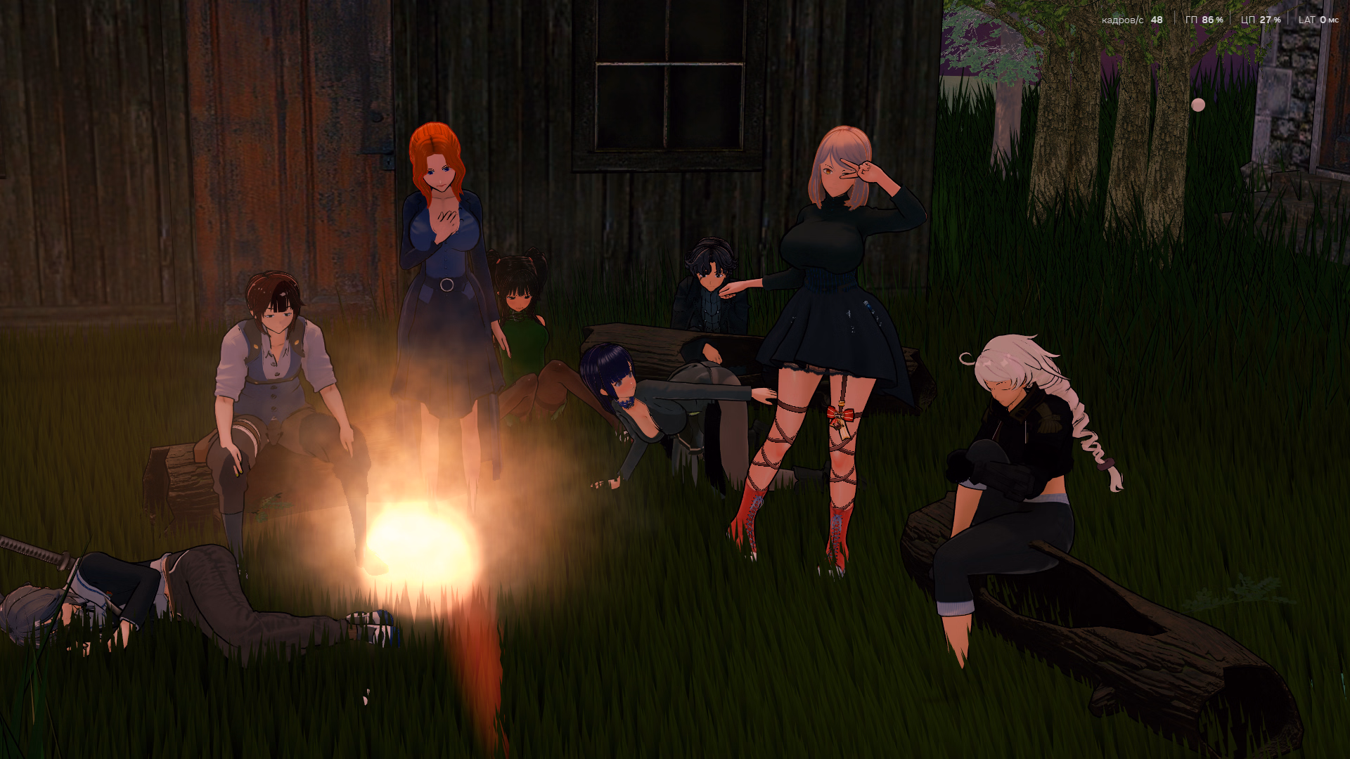 Crimson Dawn — free RPGM adult game download