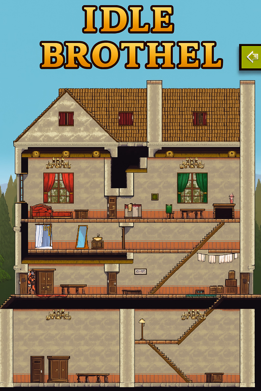 Idle Brothel — free Unity adult game download