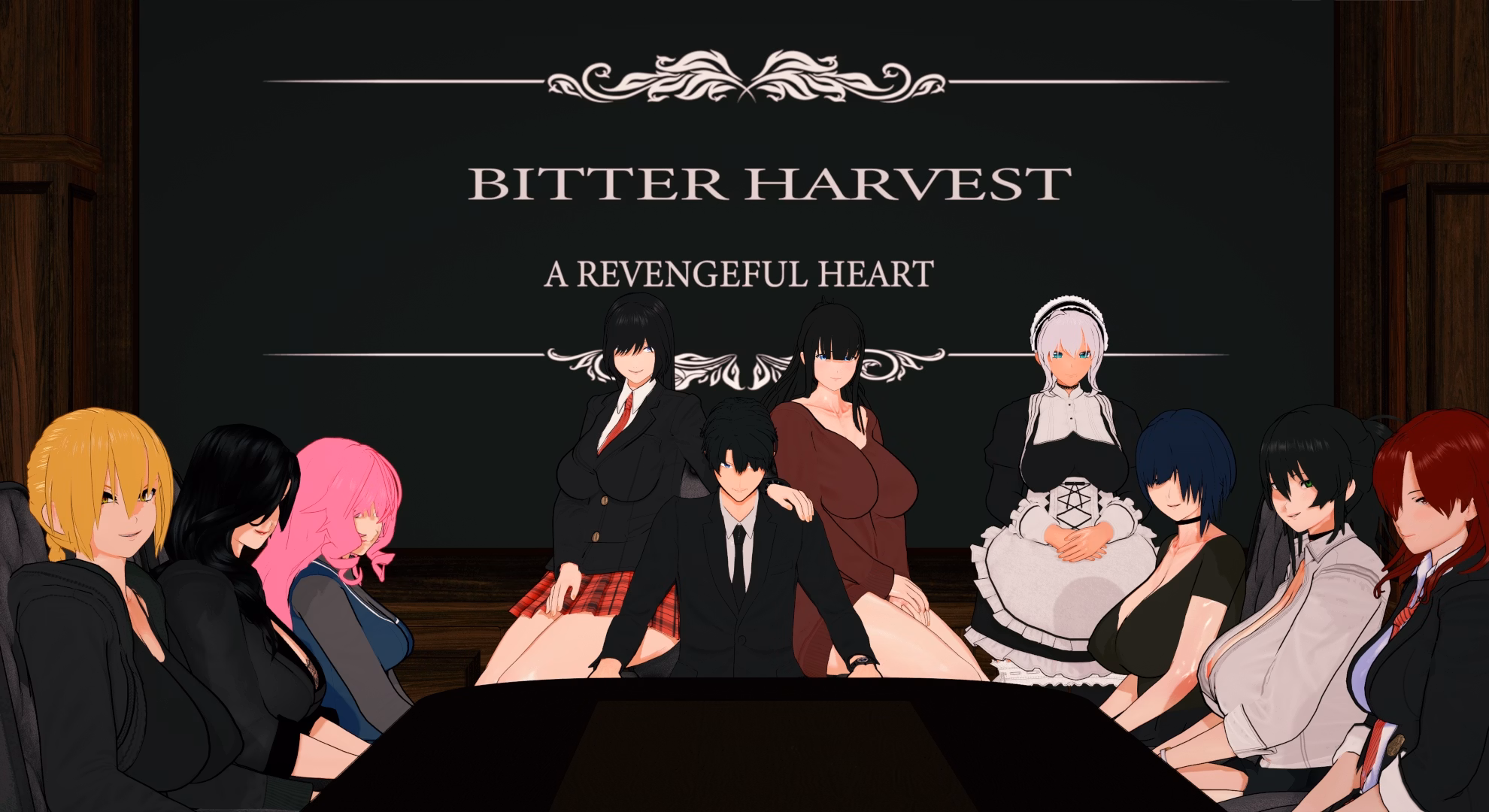 Bitter Harvest: A Revengeful Heart — free Ren'Py adult game download