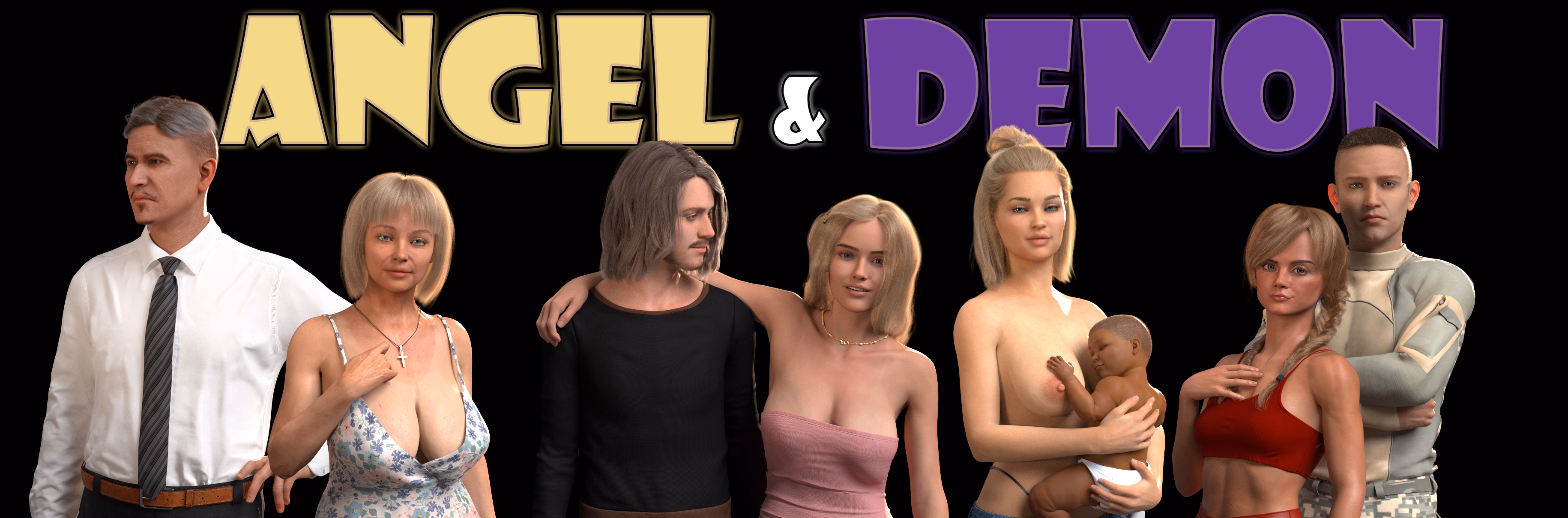 Angel & Demon — free Ren'Py adult game download