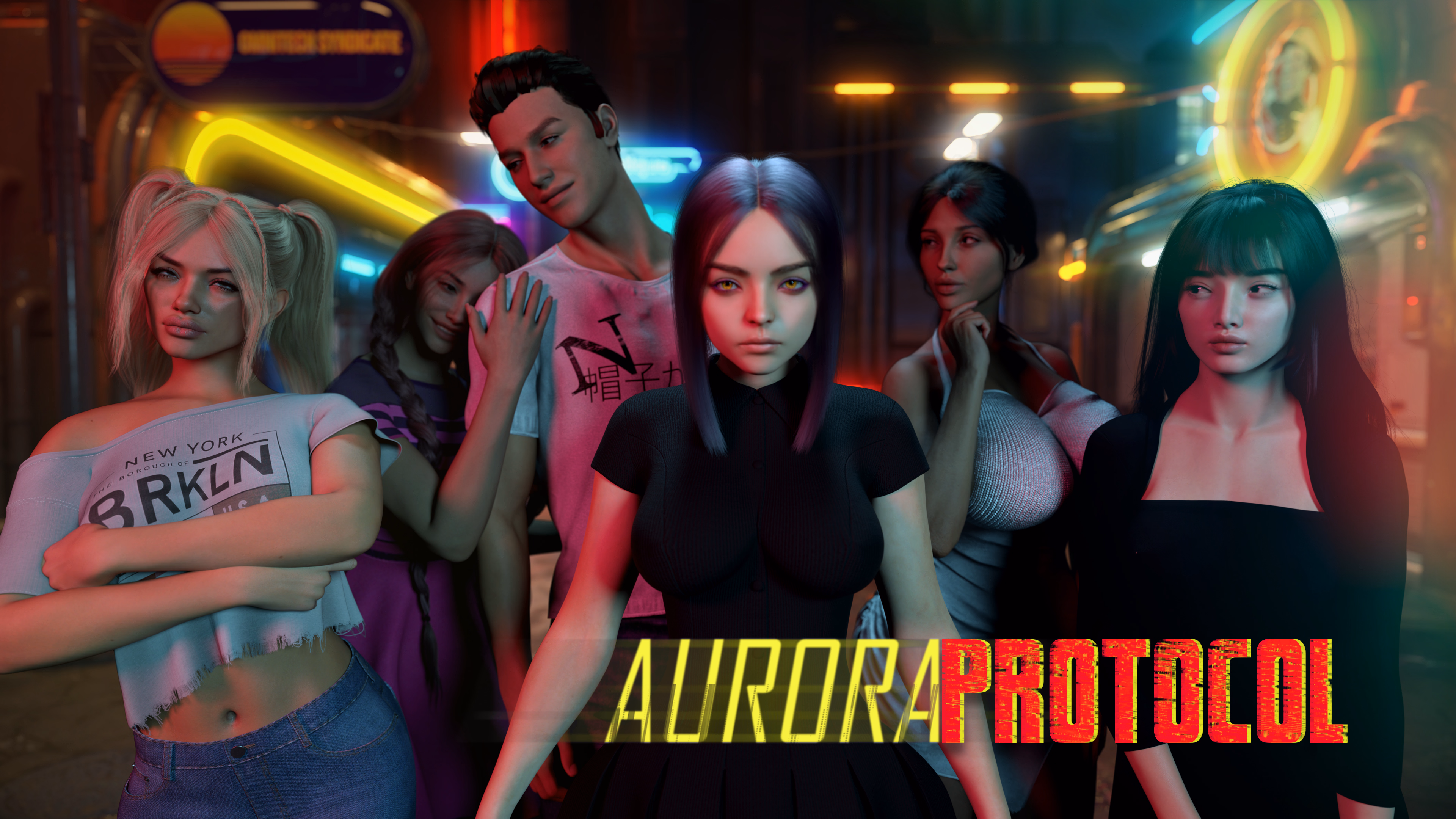 Aurora Protocol — free Ren'Py adult game download