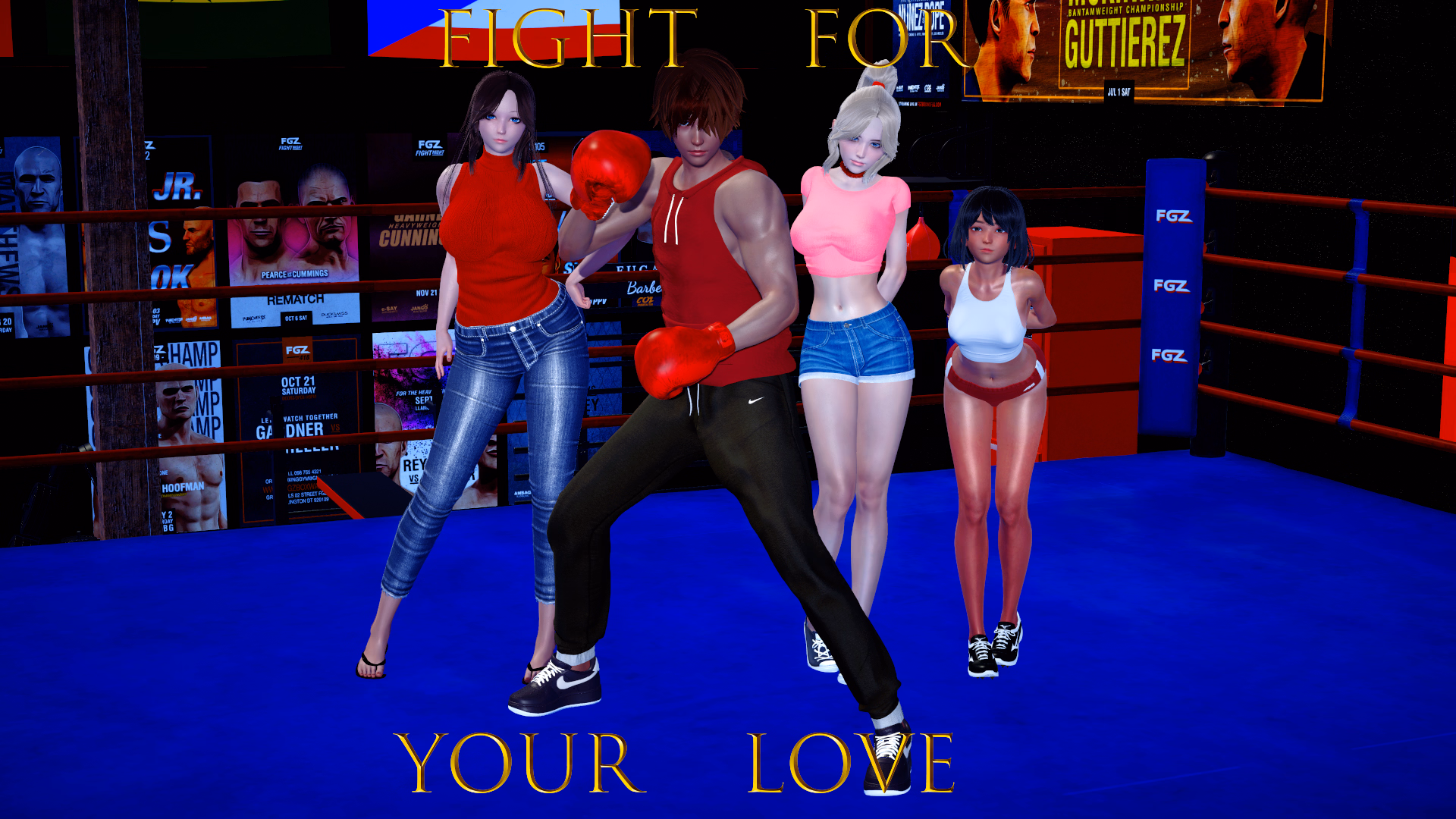Fight For Your Love — free Ren'Py adult game download