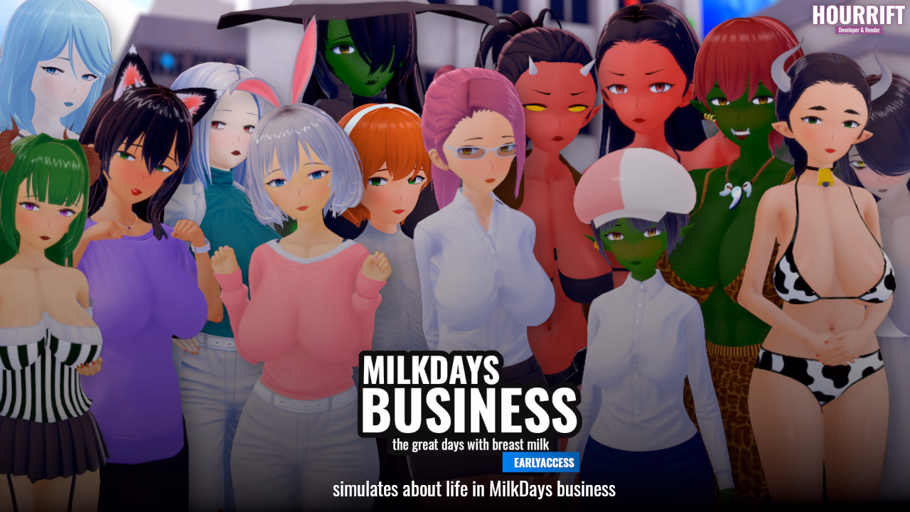 Milk Days business — free Ren'Py adult game download