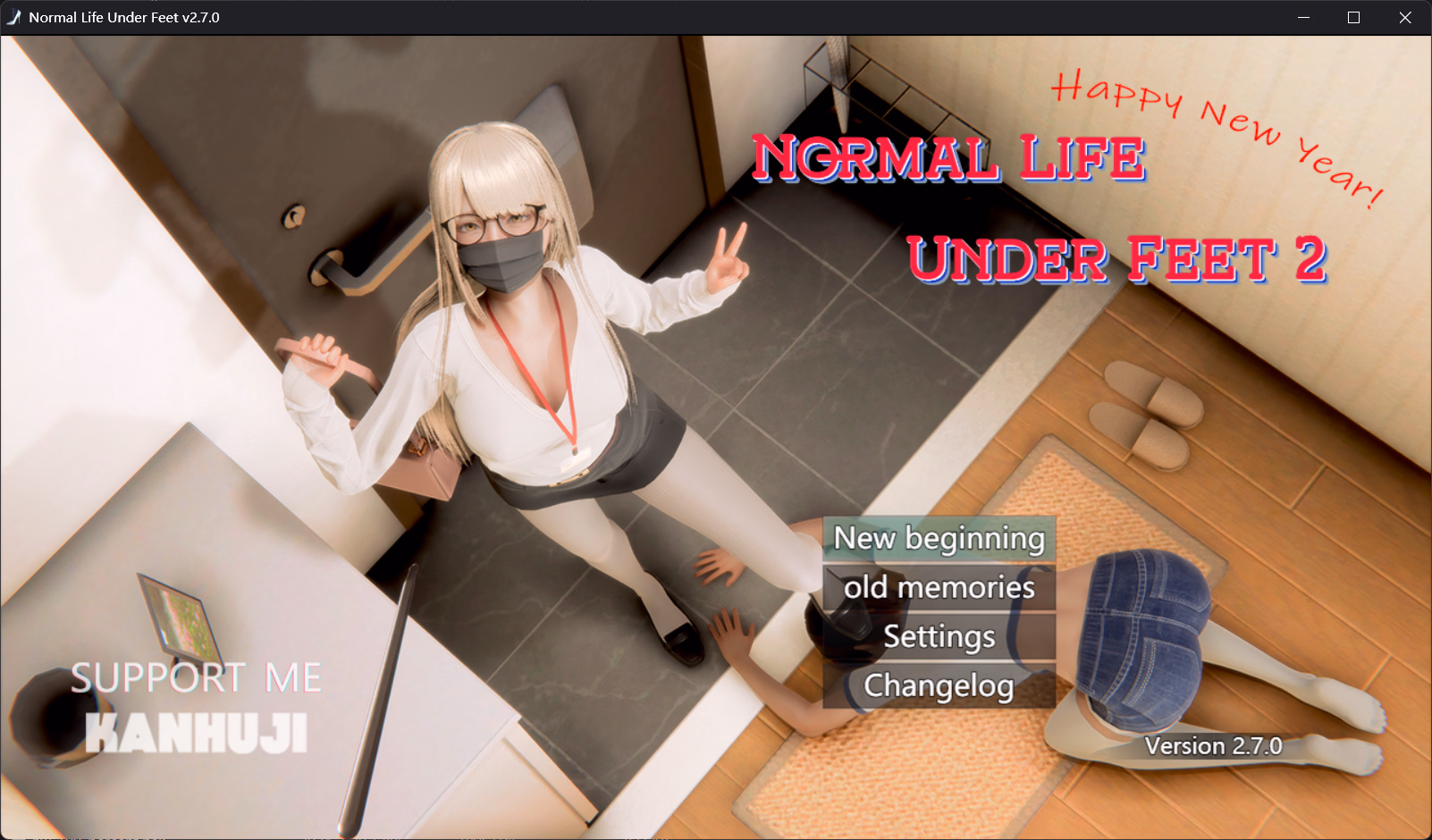 Normal Life under Feet — free RPGM adult game download
