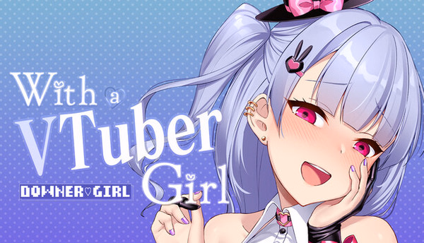 With a VTuber Girl — free Unity adult game download