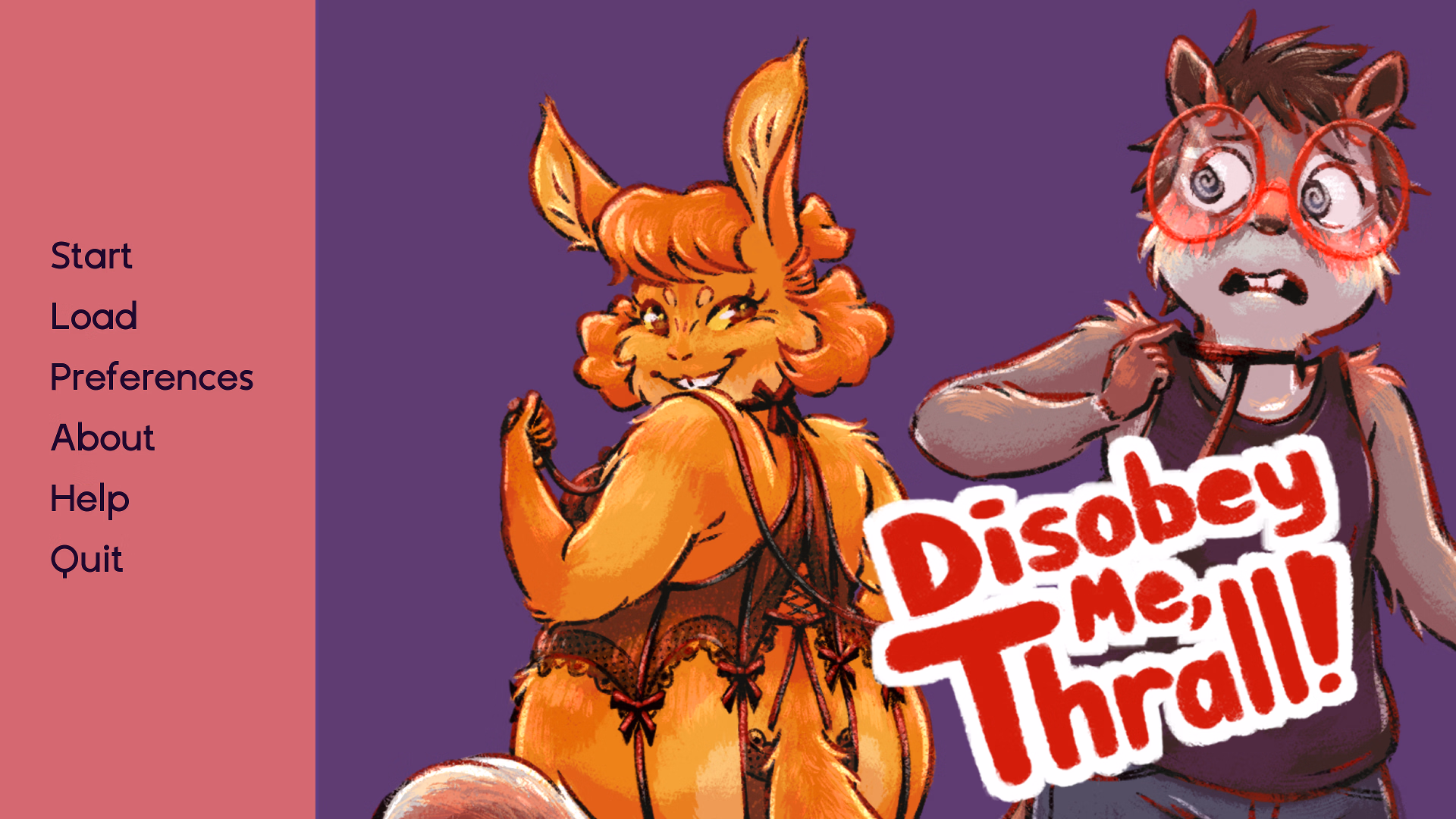 Disobey Me, Thrall! — free Ren'Py adult game download
