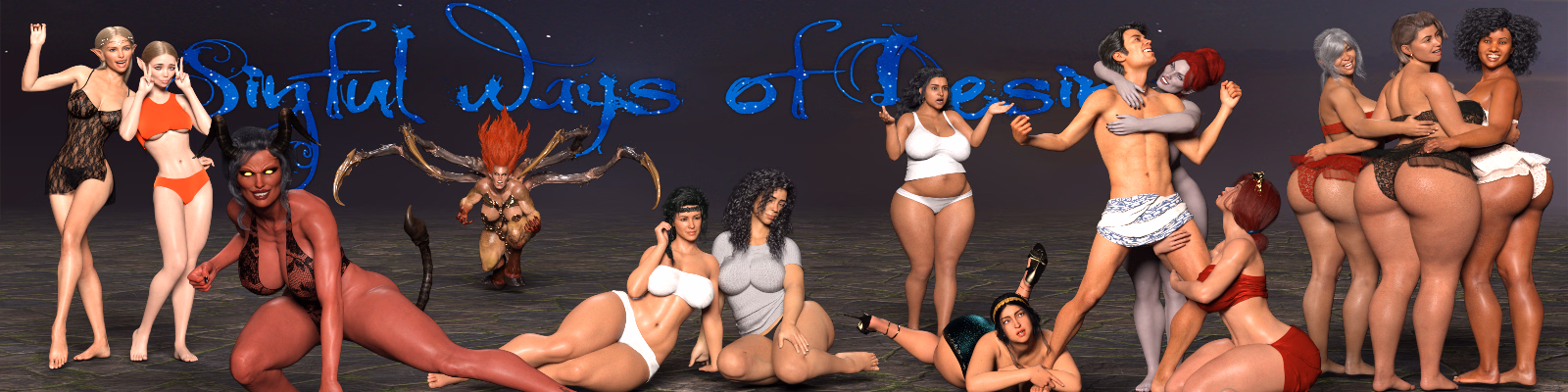 Sinful Ways of Desire — free RPGM adult game download