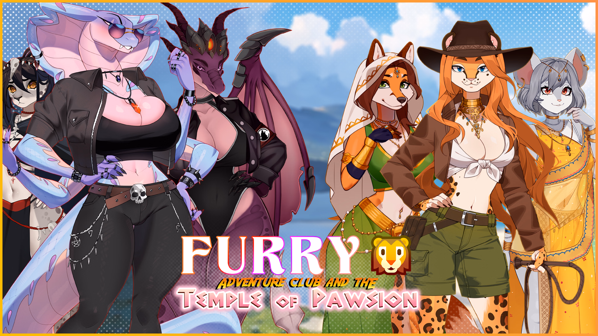 Furry Adventure Club and the Temple of Pawsion — free Unity adult game download