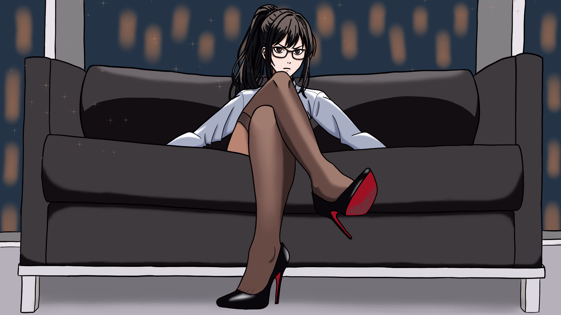 My Femdom Boss — free Ren'Py adult game download