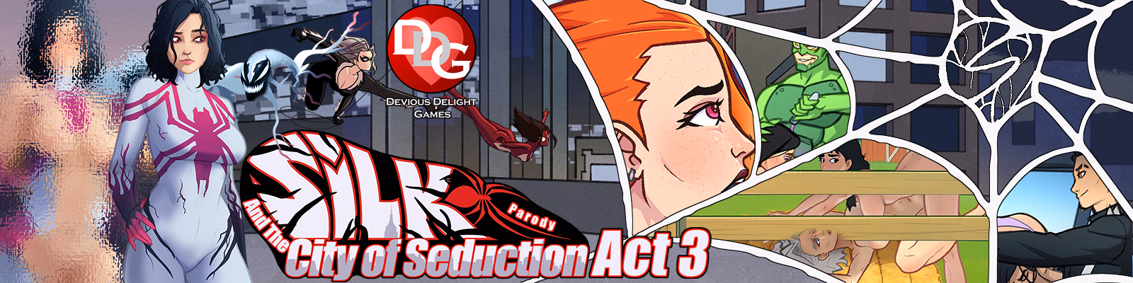 Silk and the City of Seduction — free Ren'Py adult game download