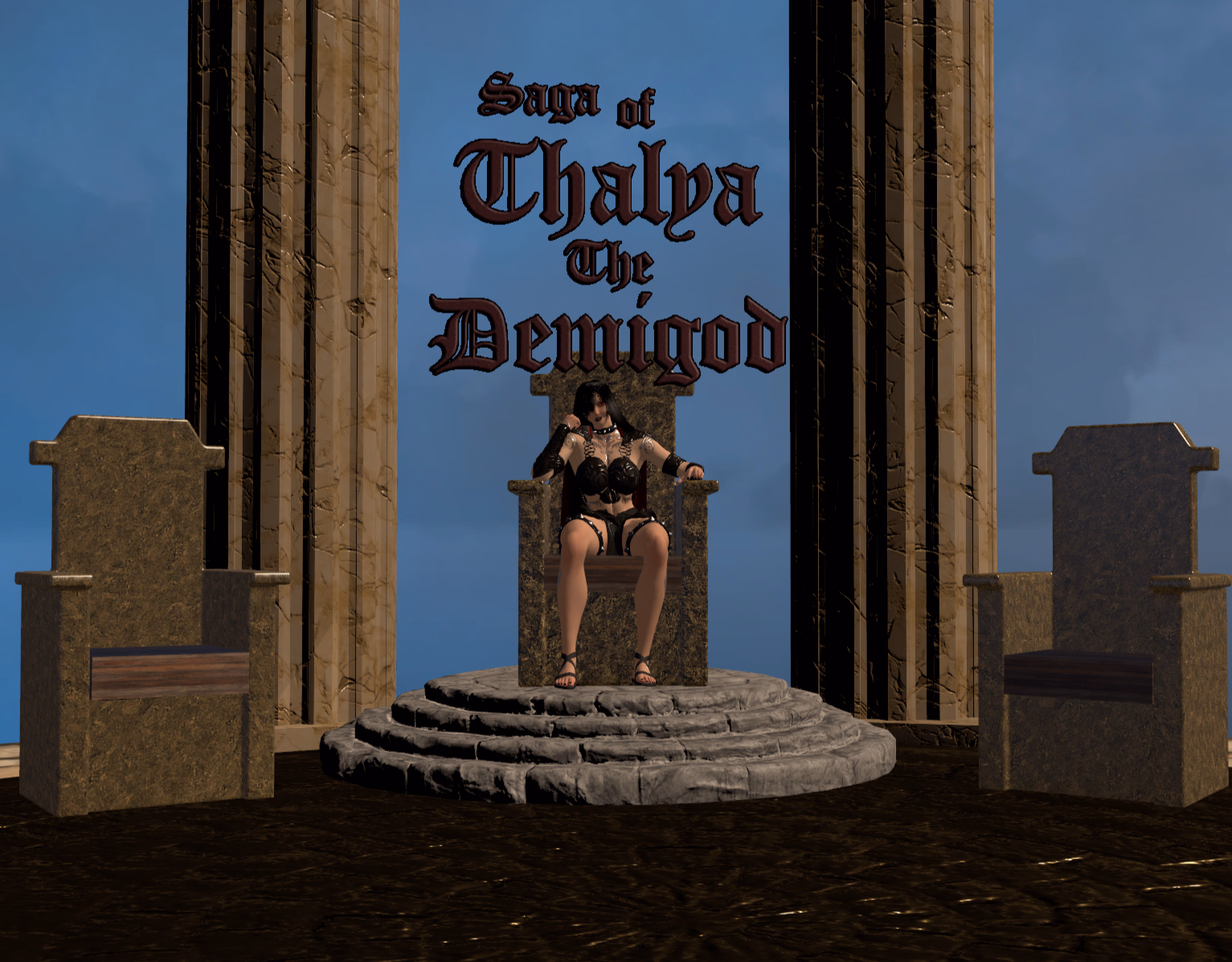 Saga of Thalya the Demigod — free Ren'Py adult game download