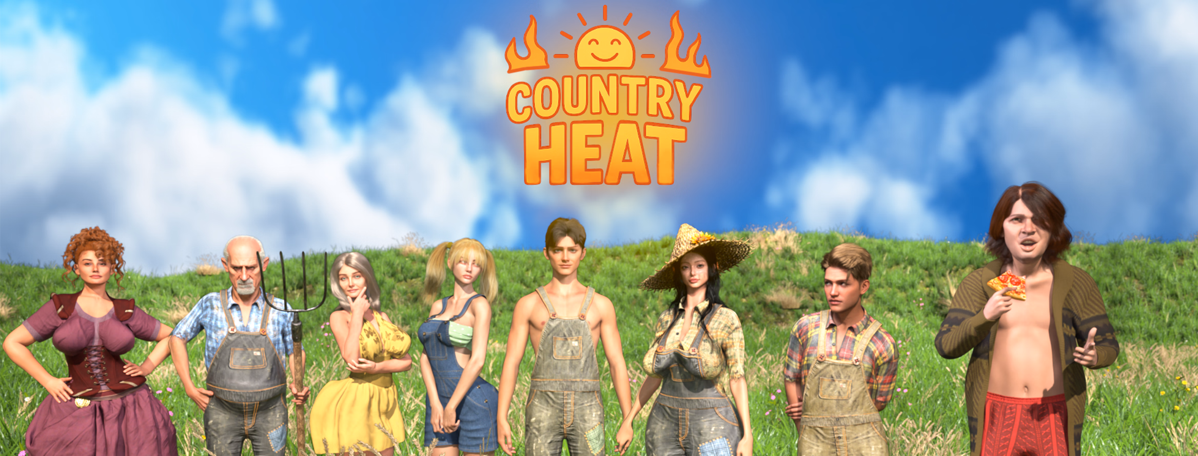 Country Heat — free Ren'Py adult game download