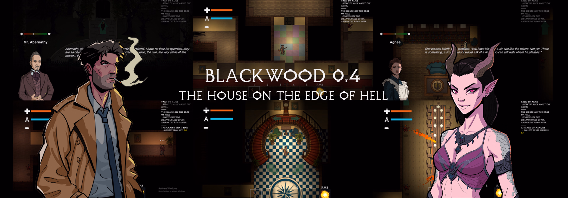 Blackwood — free Unity adult game download