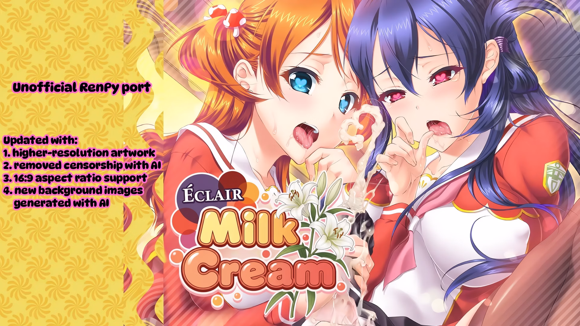 Eclair Milk Cream — free Ren'Py adult game download