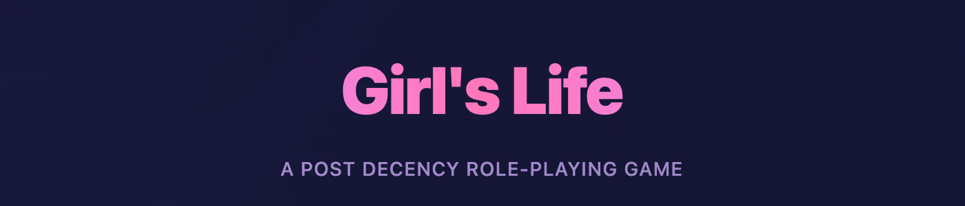 Girl's Life RPG — free HTML adult game download