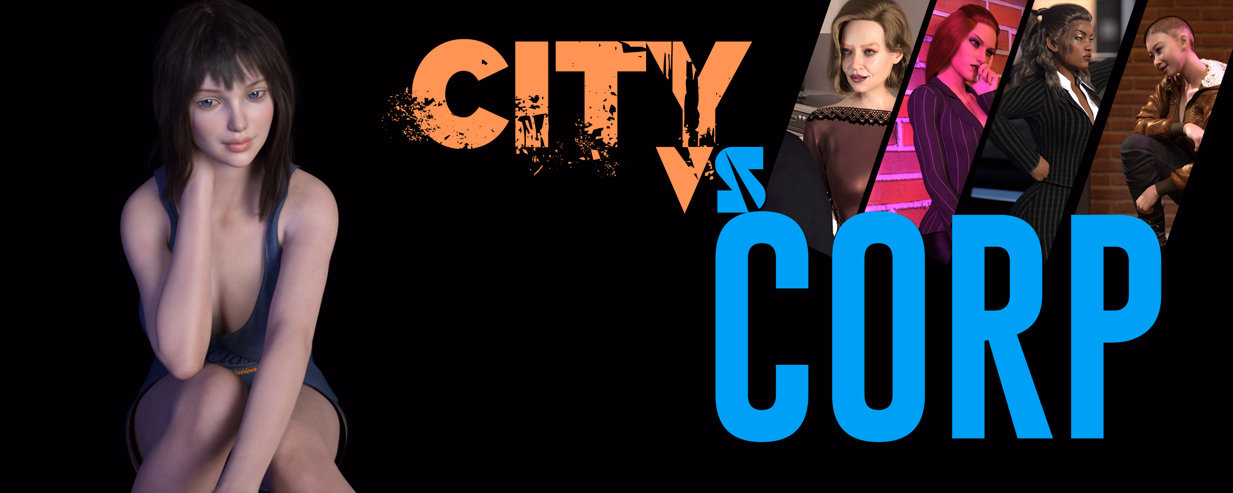 City vs Corp — free Ren'Py adult game download