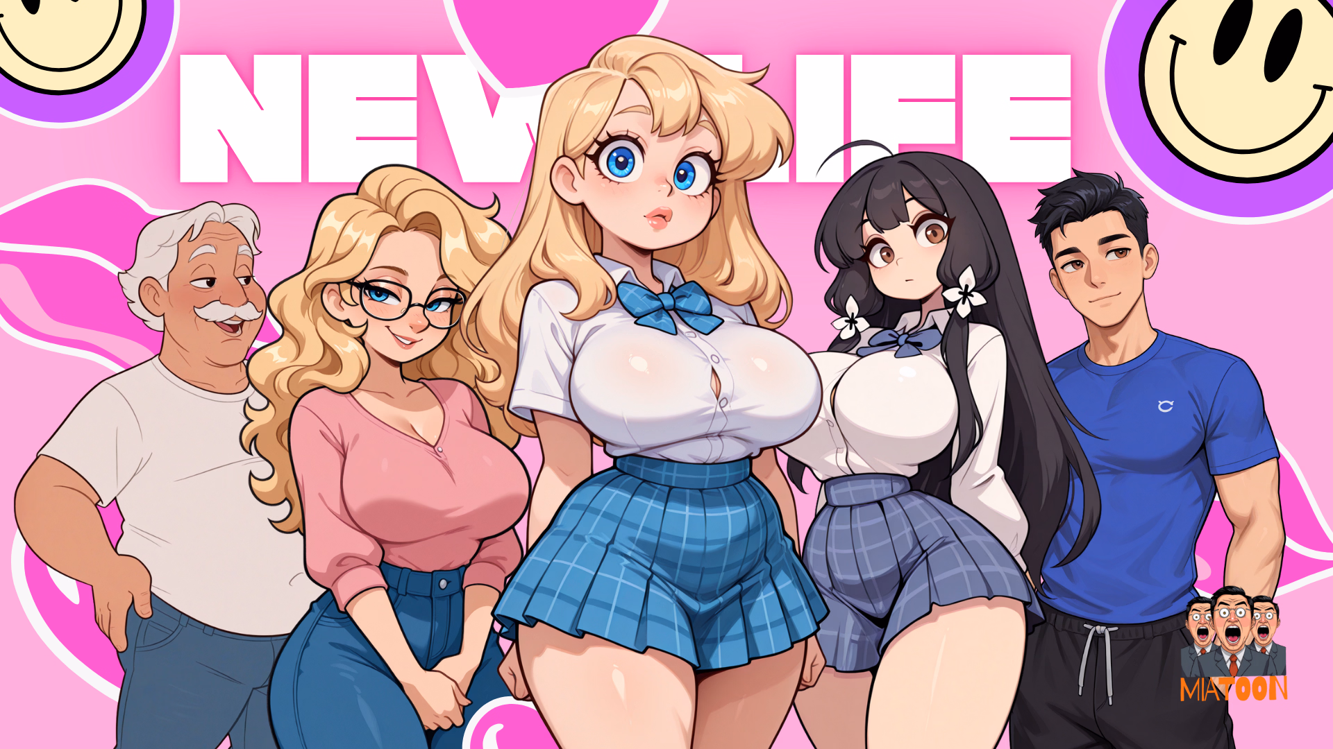 New Life — free Ren'Py adult game download