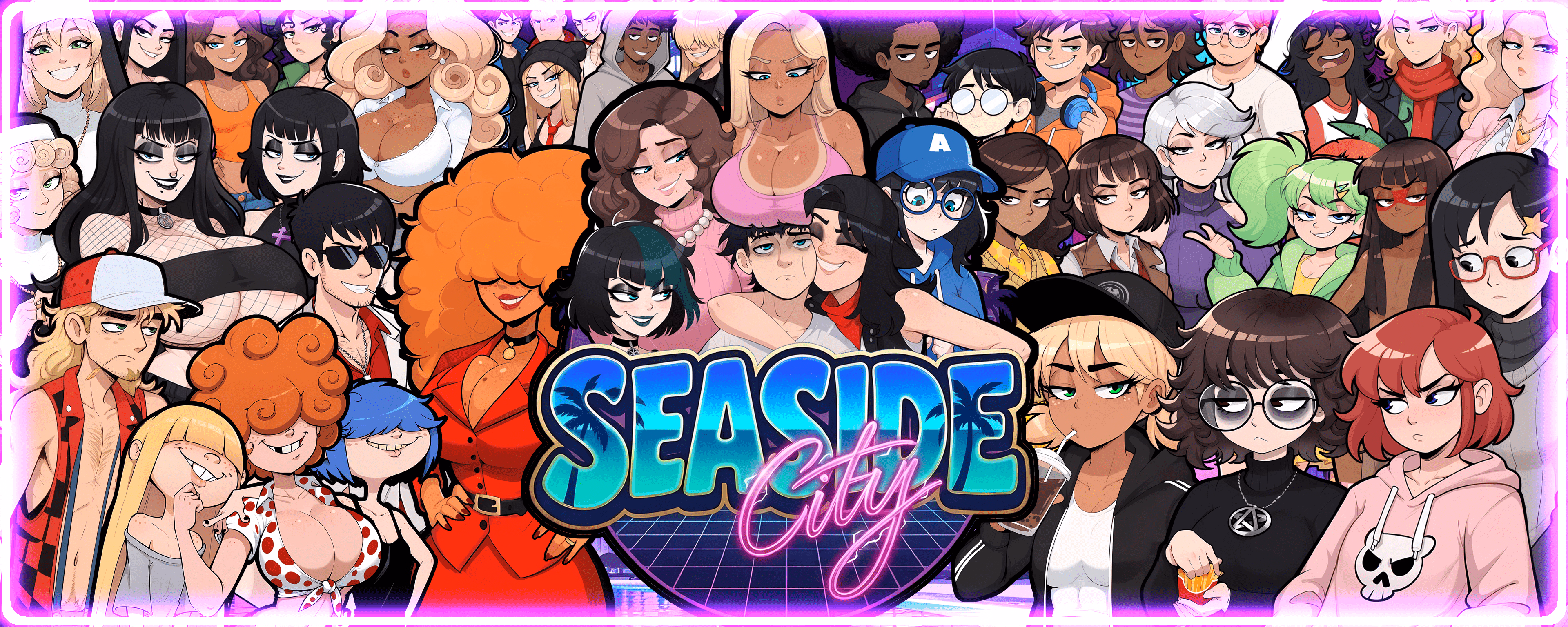 Seaside City — free Ren'Py adult game download