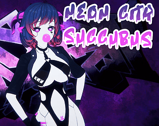 Neon City Succubus — free RPGM adult game download