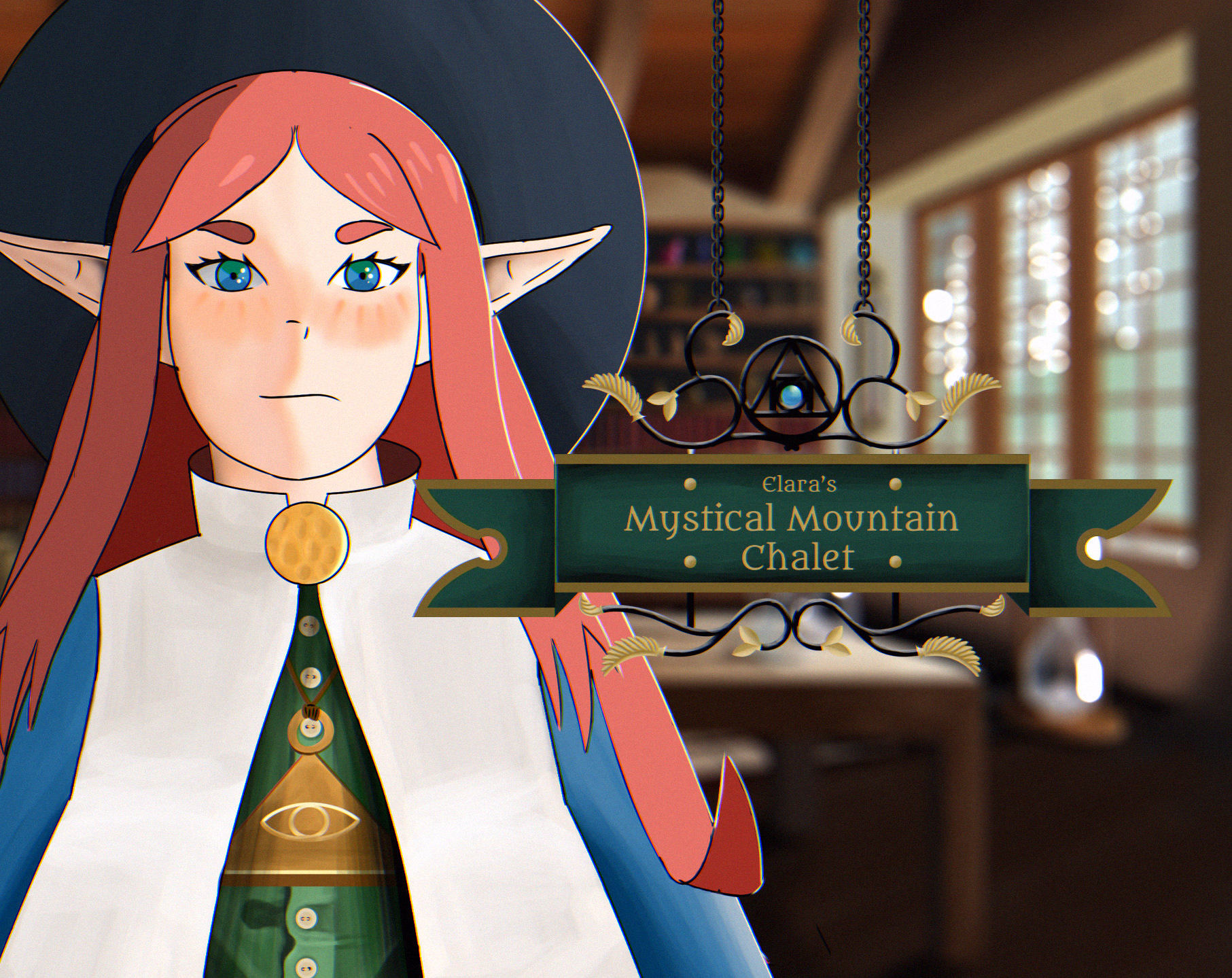 Elara's Mystical Mountain Chalet — free Unity adult game download