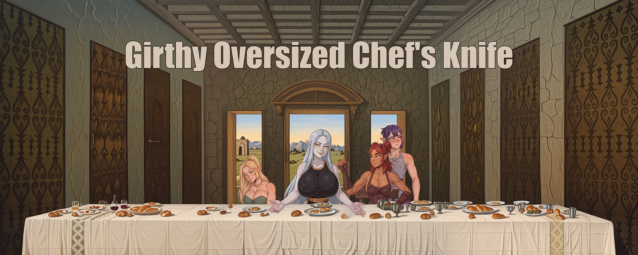 Girthy Oversized Chef's Knife — free Ren'Py adult game download