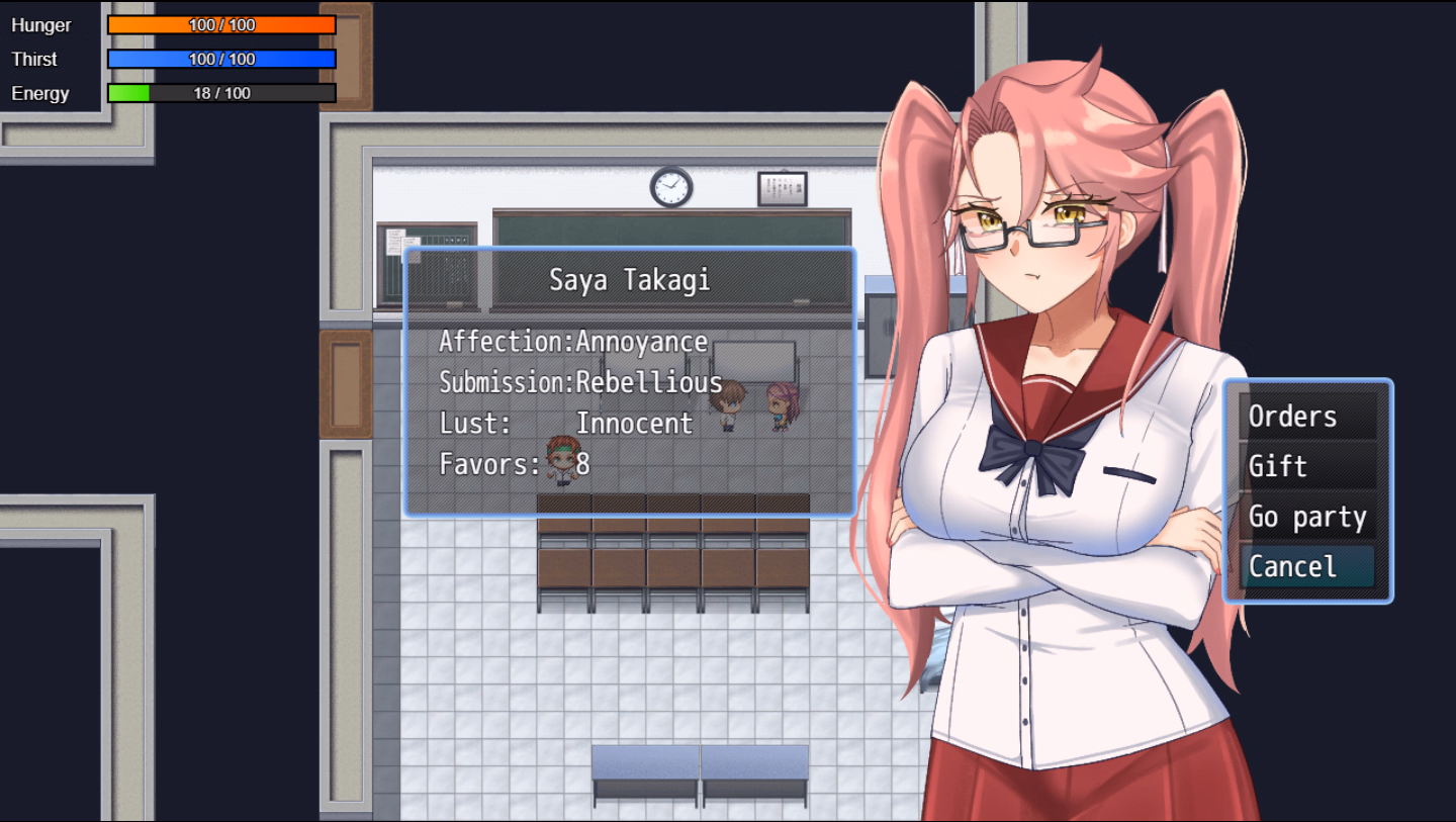 Highschool of the Sex — free RPGM adult game download