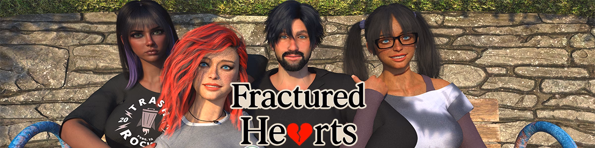 Fractured Hearts — free Ren'Py adult game download