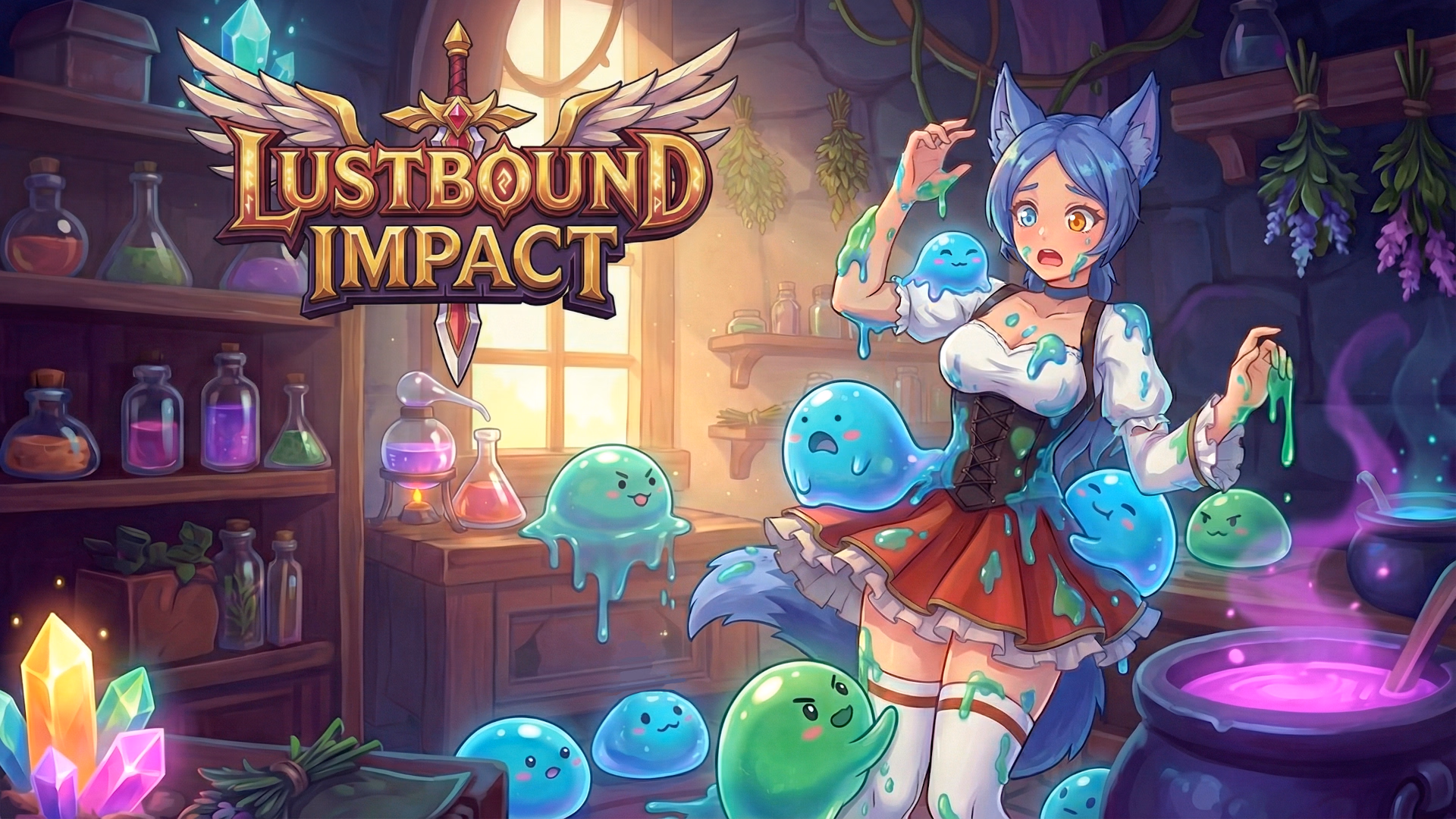 Lustbound Impact — free Unity adult game download