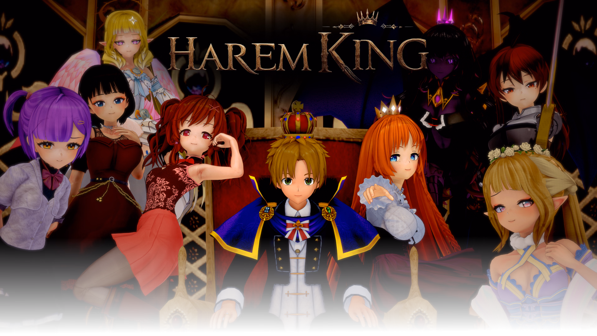 Harem King — free Ren'Py adult game download