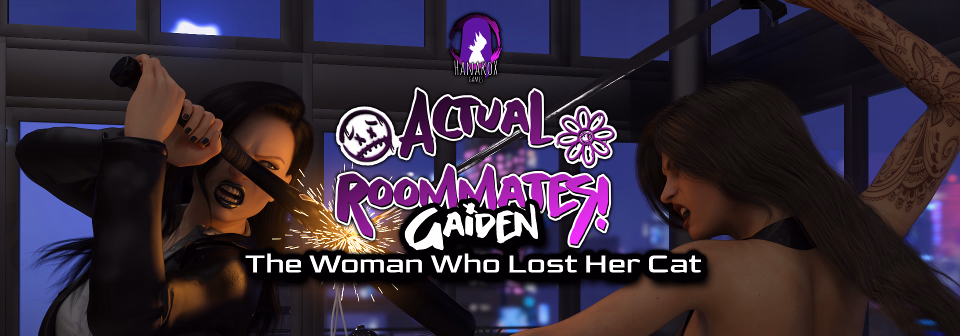 Actual Roommates Gaiden: The Woman Who Lost Her Cat — free Ren'Py adult game download