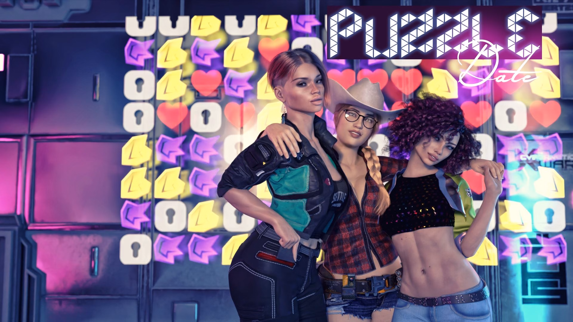Puzzle Date — free Ren'Py adult game download