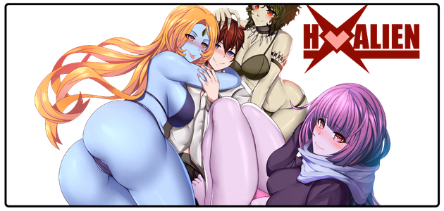 H x Alien — free Ren'Py adult game download