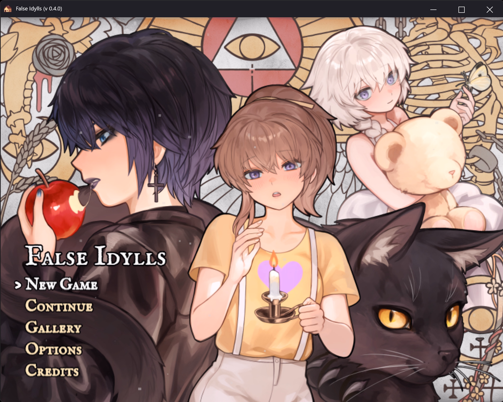 False Idylls — free RPGM adult game download