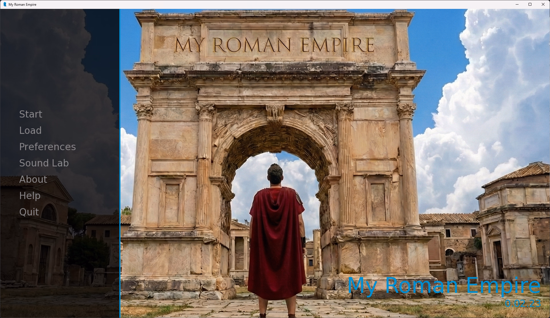My Roman Empire — free Ren'Py adult game download