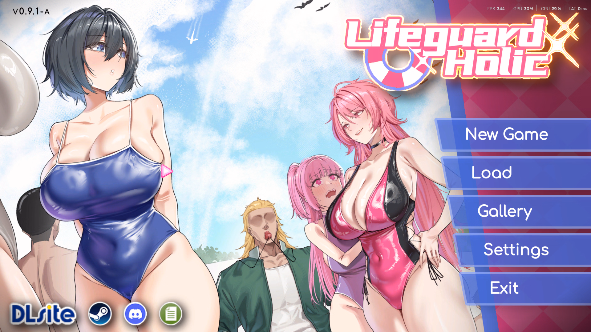 Lifeguard Holic — free Unity adult game download