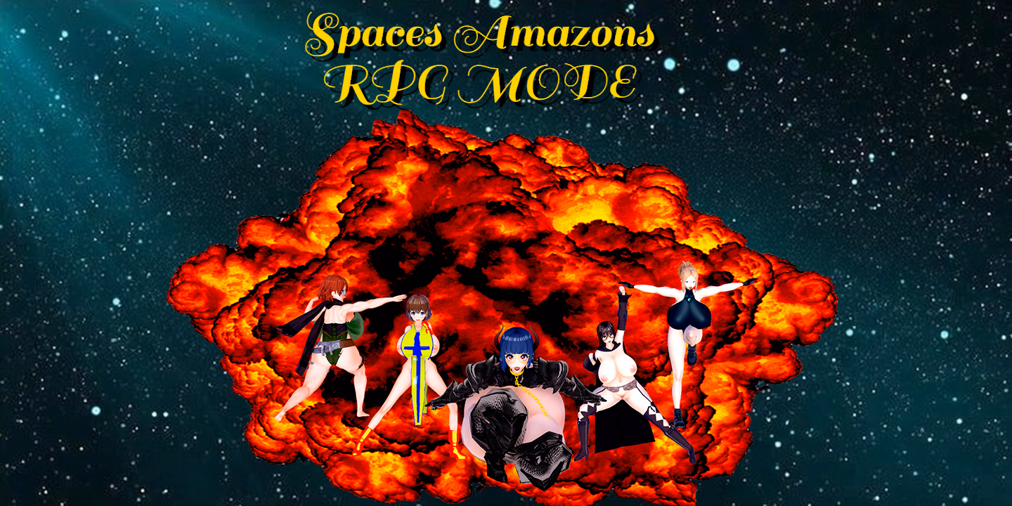 Spaces Amazons RPG MODE — free RPGM adult game download