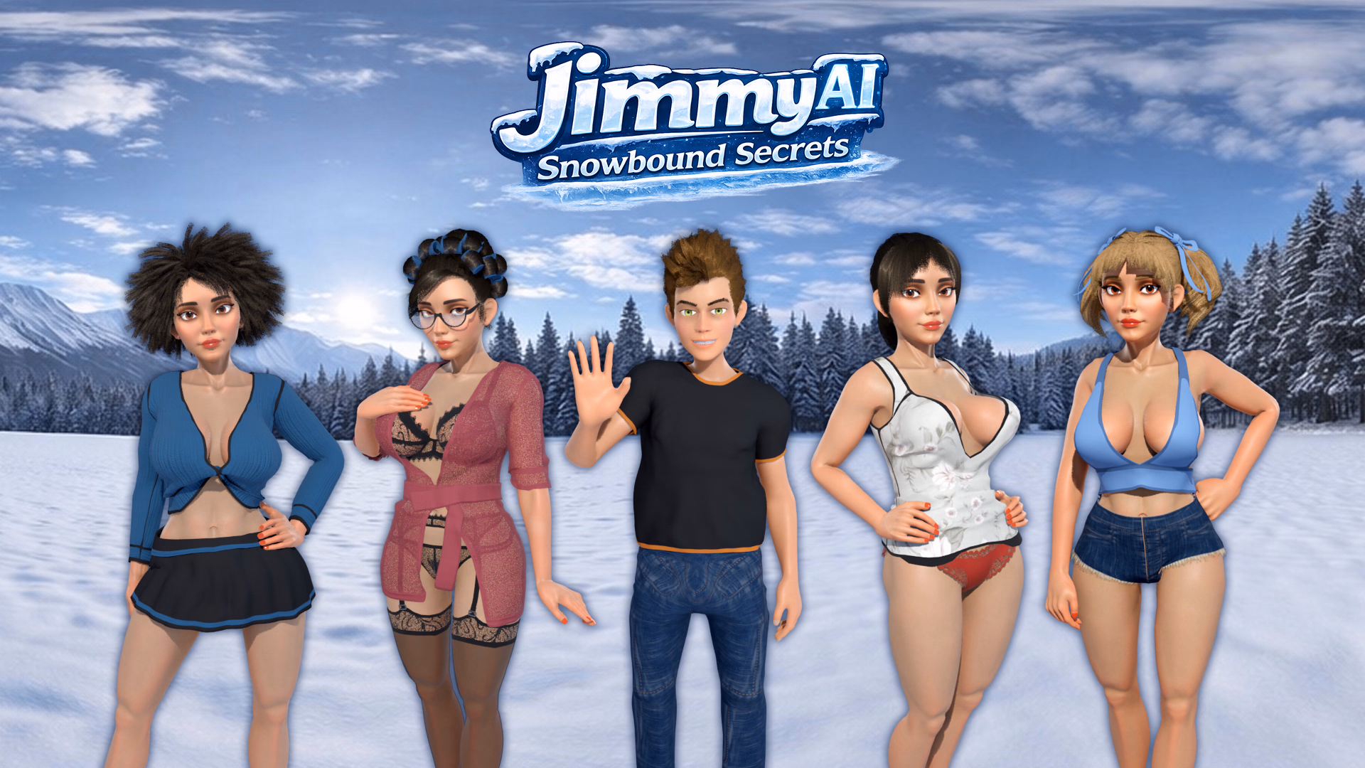 JimmyAI: Snowbound Secrets — free Ren'Py adult game download