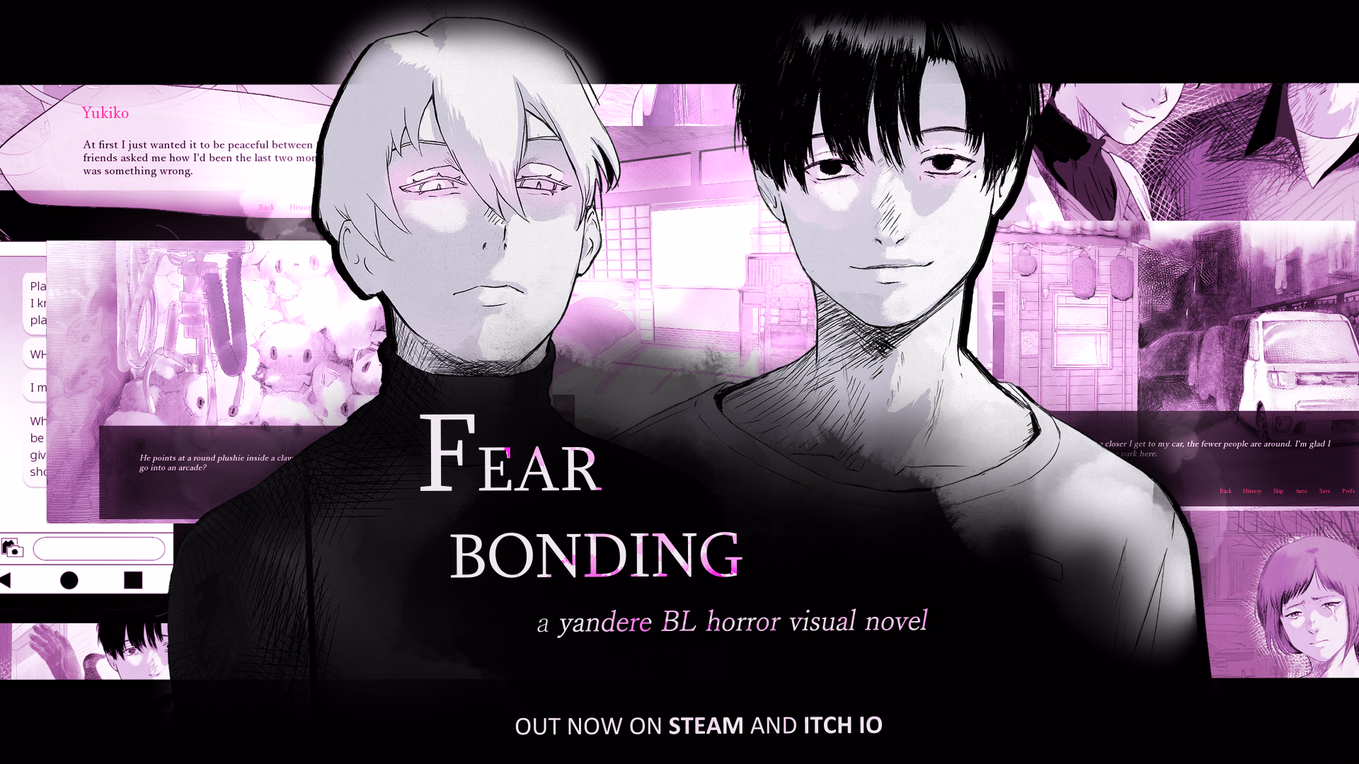 Fearbonding — free Ren'Py adult game download