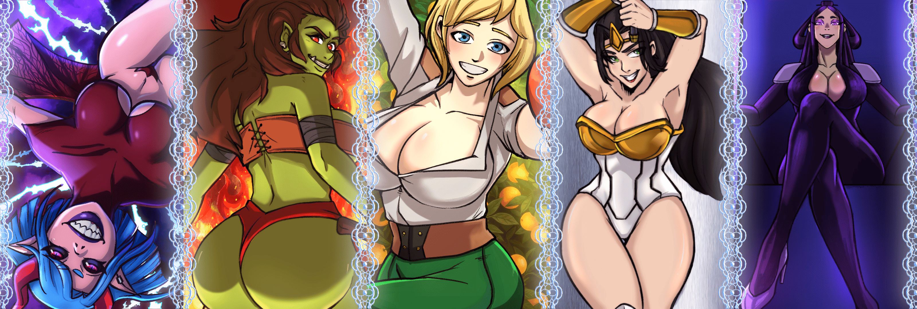 Conquering Queens — free Ren'Py adult game download
