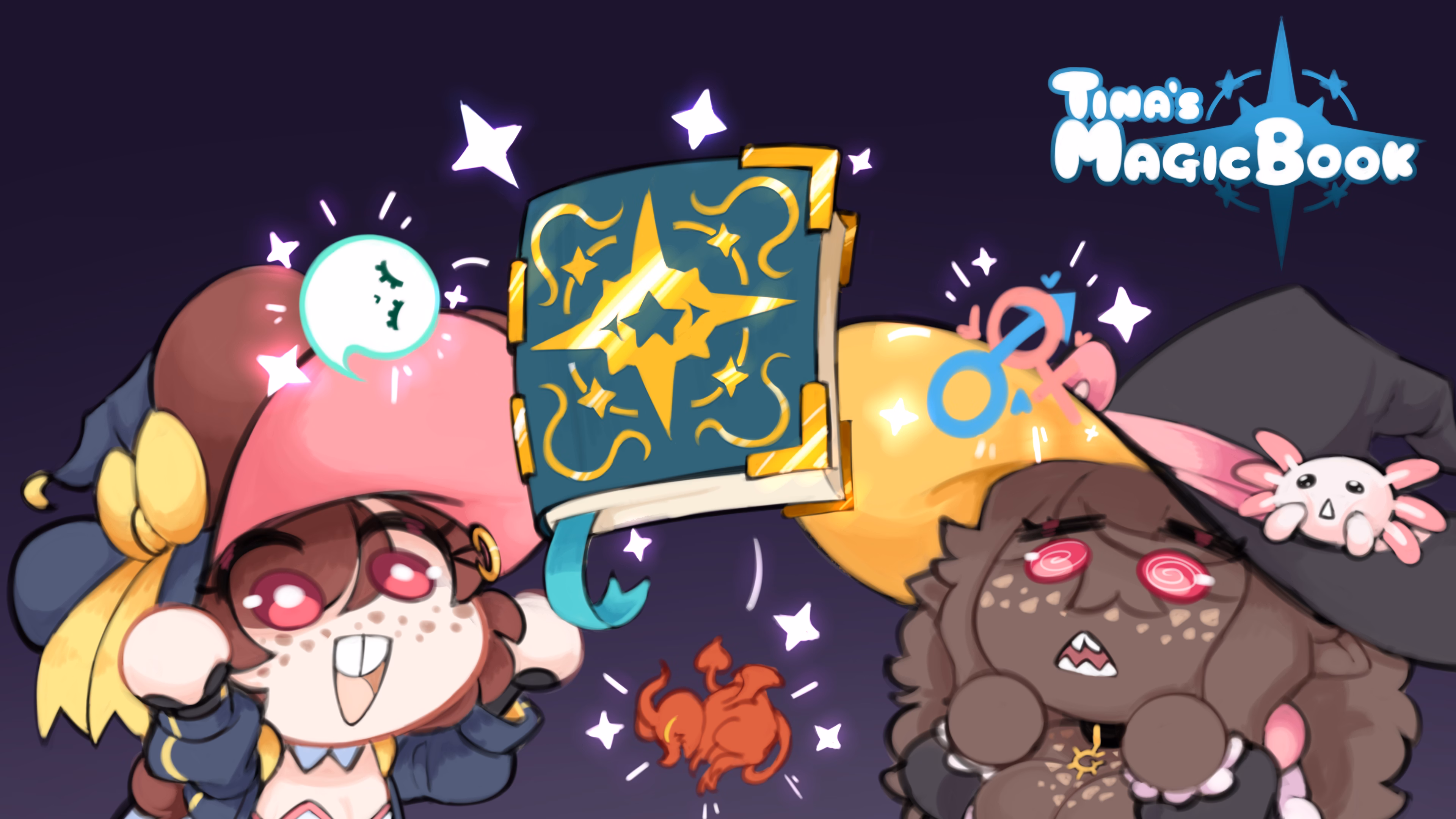Tina's Magic Book — free Unity adult game download