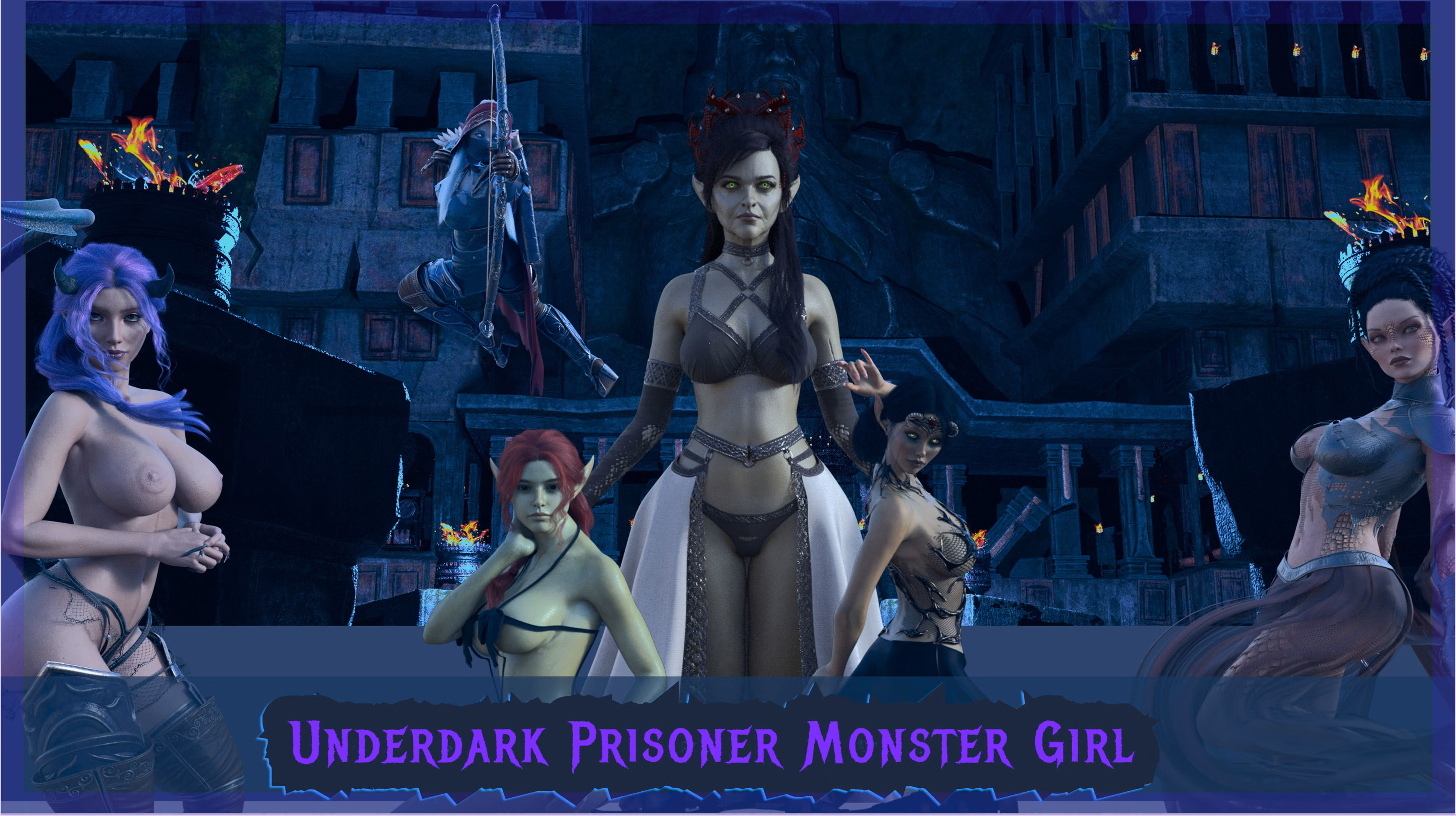 Underdark: Prisoner Monster Girl Isekai — free Ren'Py adult game download
